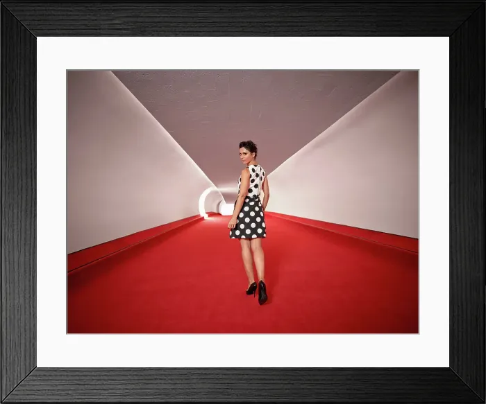 Framed Print : Featured architecture at the TWA Hotel in JFK Airport, NY Framed Print : Featured architecture at the TWA Hotel in JFK Airport, NY