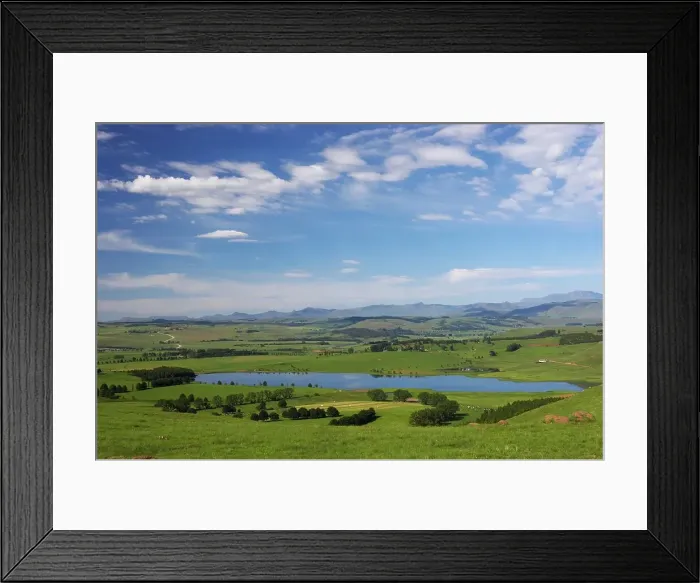 Framed Print : Rural scene near Underberg. KwaZulu Natal Framed Print : Rural scene near Underberg. KwaZulu Natal