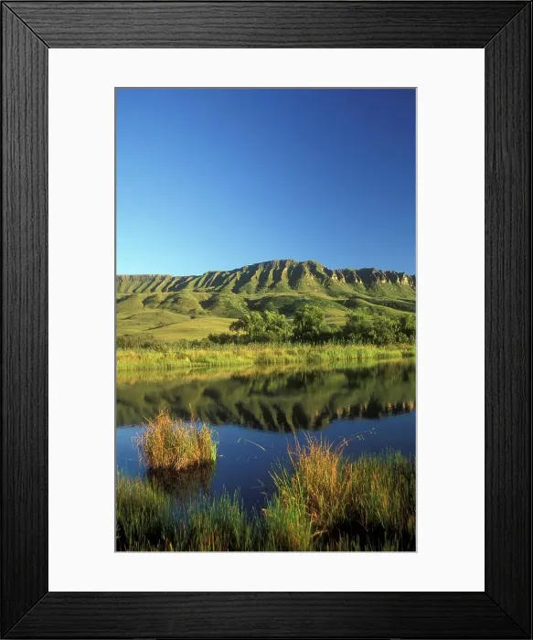 Framed Print : Trout Dams. Scenic View. Kamberg; KwaZulu Natal Framed Print : Trout Dams. Scenic View. Kamberg; KwaZulu Natal