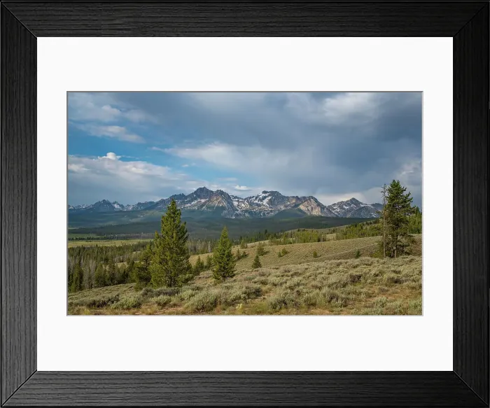 Framed Print : Big Agnes Camping LOWA Colorado Ecletticos German Shorthair Pointecamping