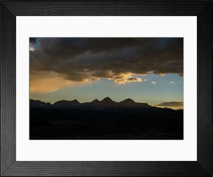 Framed Print : Big Agnes Camping LOWA Advanced Elements Colorado