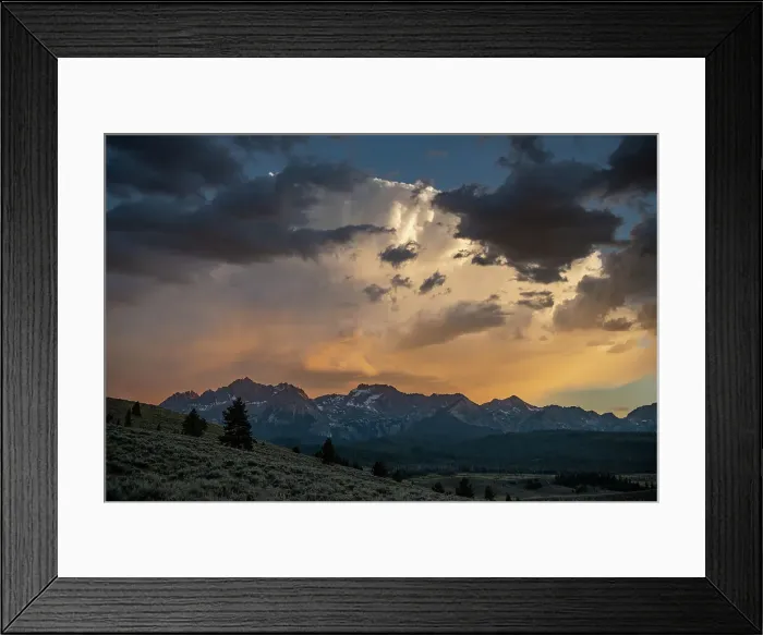 Framed Print : Big Agnes Camping LOWA Advanced Elements Colorado