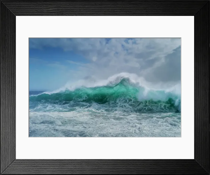 Framed Print : Cyclone Ola Framed Print : Cyclone Ola