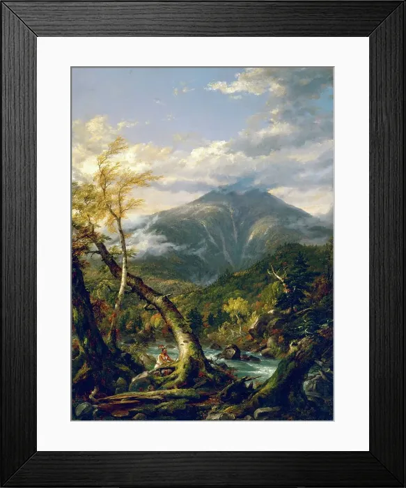 Framed Print : Indian Pass by Cole, Thomas (1801-1848) / Museum of Fine Arts Framed Print : Indian Pass by Cole, Thomas (1801-1848) / Museum of Fine Arts