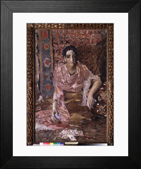 Framed Print : Fortune-teller by Vrubel, Mikhail Alexandrovich (1856-1910) / State Tretyakov Gallery Framed Print : Fortune-teller by Vrubel, Mikhail Alexandrovich (1856-1910) / State Tretyakov Gallery