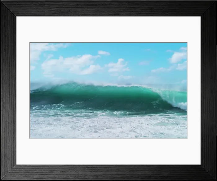 Framed Print : Cyclone Ola