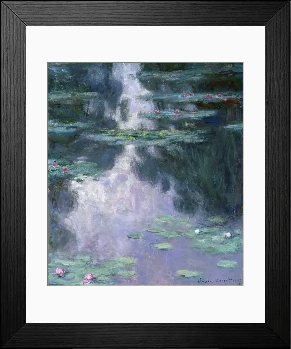 Framed Print : Water Lilies (Nympheas) by Monet Framed Print : Water Lilies (Nympheas) by Monet