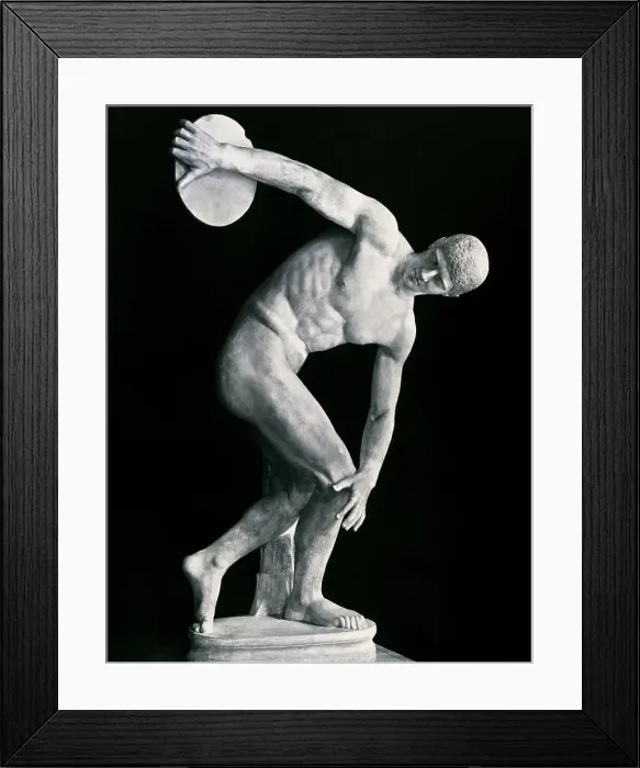 Framed Print : Discus Thrower Framed Print : Discus Thrower