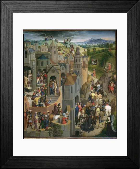 Framed Print : Passion of Christ (Detail, Right Side) Framed Print : Passion of Christ (Detail, Right Side)