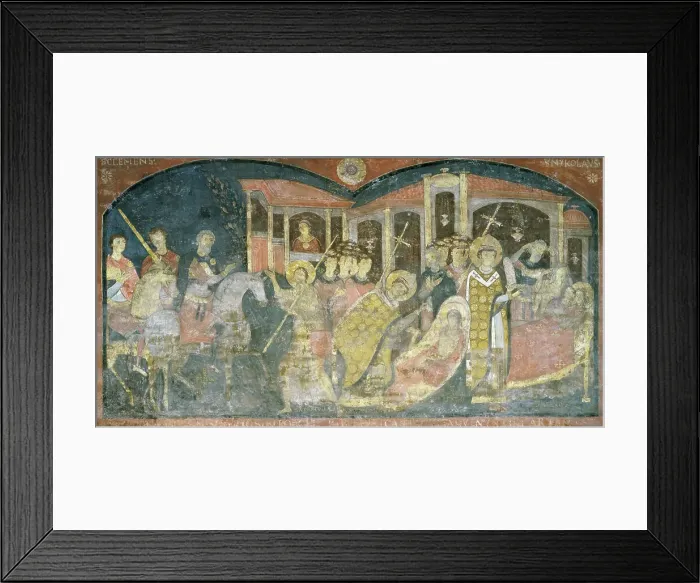 Framed Print : Story of Saint Alessio Framed Print : Story of Saint Alessio