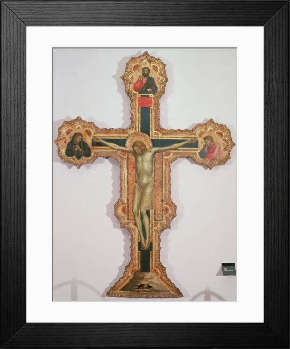 Framed Print : Crucifix Giotto (ca.1266-1337 Italian). Oil on Wood Panel Museo Civico, Padua, Italy Framed Print : Crucifix Giotto (ca.1266-1337 Italian). Oil on Wood Panel Museo Civico, Padua, Italy