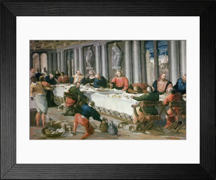 Framed Print : The Last Supper by El Greco Framed Print : The Last Supper by El Greco