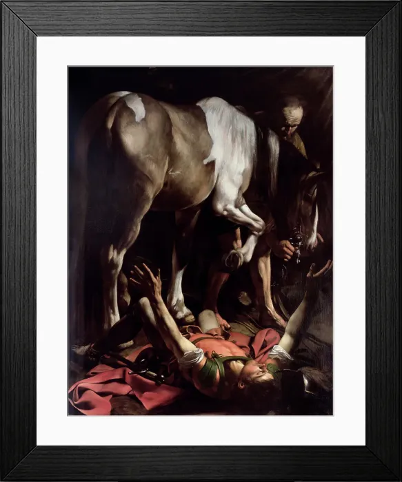Framed Print : The Conversion of St. Paul