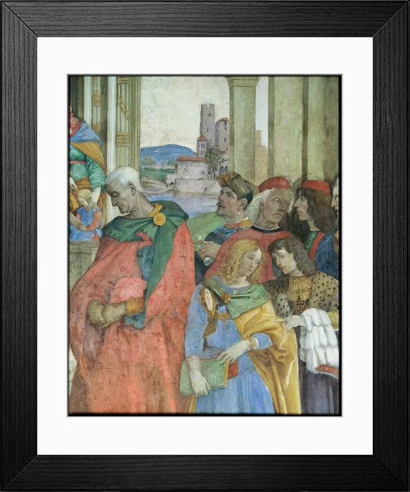 Framed Print : Triumph of Saint Thomas Aquinas Over the Heretics