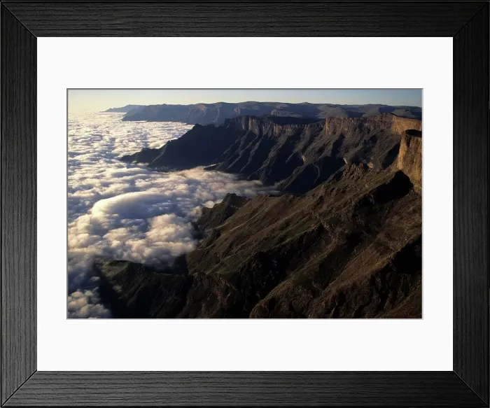 Framed Print : Natal Drakensberg. Near Champagne Castle Framed Print : Natal Drakensberg. Near Champagne Castle