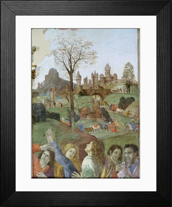 Framed Print : Assumption and Annunciation (Detail) Framed Print : Assumption and Annunciation (Detail)