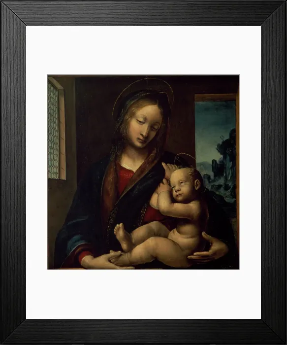 Framed Print : The Noseda Madonna by Zenale Framed Print : The Noseda Madonna by Zenale