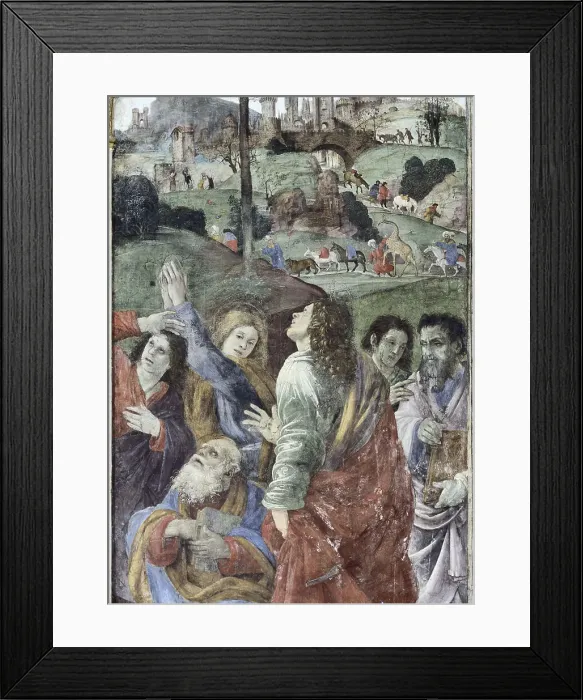 Framed Print : Assumption & Annunciation (Detail) Framed Print : Assumption & Annunciation (Detail)