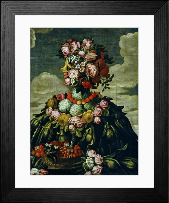 Framed Print : Primavera Giuseppe Arcimboldi (1527-1593 Italian). Pinacoteca Sabauda, Torino, Italy
