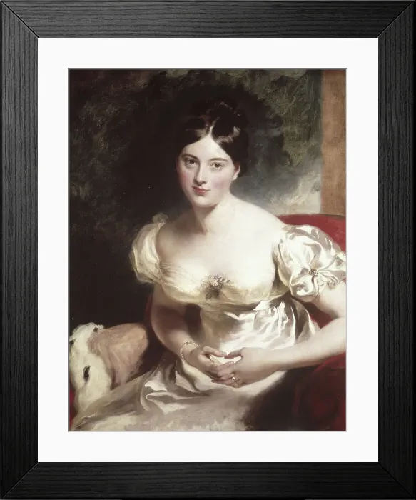 Framed Print : Margaret, Countess of Blessington by Lawrence Framed Print : Margaret, Countess of Blessington by Lawrence