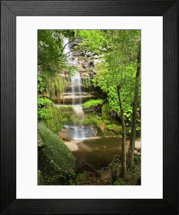 Framed Print : Samango Falla. Oribi George. KwaZulu Natal