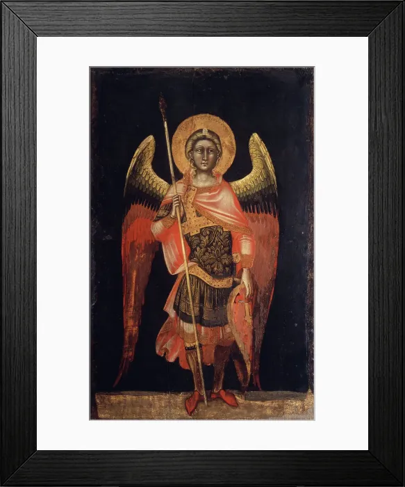 Framed Print : Angel Guariento di Arpo (ca.1338-ca.1378 / Italian). Oil On Board Museo Civico, Padua, Italy Framed Print : Angel Guariento di Arpo (ca.1338-ca.1378 / Italian). Oil On Board Museo Civico, Padua, Italy