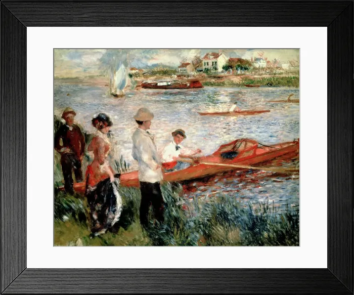 Framed Print : Oarsman at Chatou by Renoir Framed Print : Oarsman at Chatou by Renoir