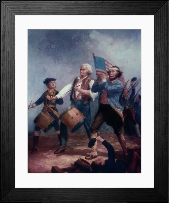 Framed Print : The Spirit Of 76 by Willard Framed Print : The Spirit Of 76 by Willard