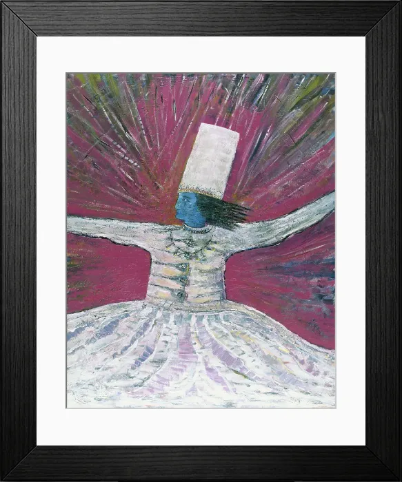 Framed Print : Whirling Dervish 1998 Peter Sickles (b) Framed Print : Whirling Dervish 1998 Peter Sickles (b)