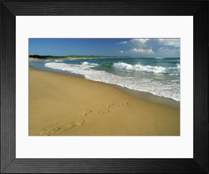 Framed Print : Sodwana Bay National Park beach