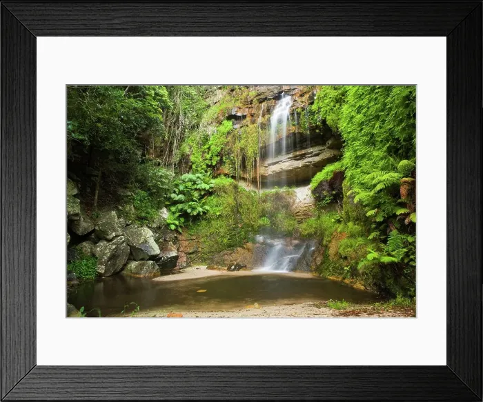 Framed Print : Samango Falla. Oribi George. KwaZulu Natal
