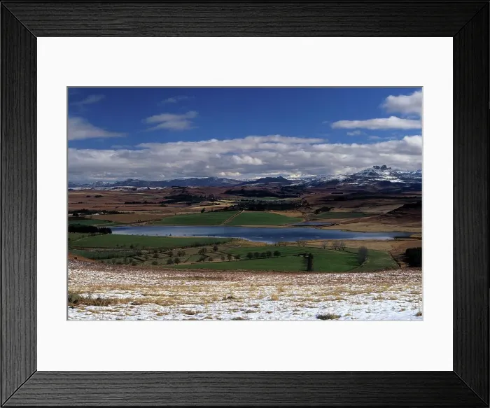 Framed Print : Rural Scene. Near Himeville. KwaZulu-Natal