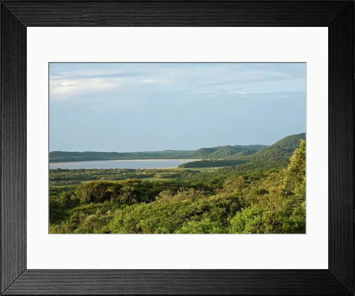 Framed Print : Lake Bhangazi. Cape Vidal. Isimangaliso Wetlands Park Framed Print : Lake Bhangazi. Cape Vidal. Isimangaliso Wetlands Park