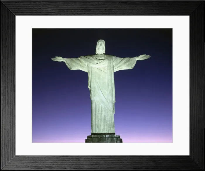 Framed Print : Christ the Redeemer Statue, Rio de Janeiro, Brazil