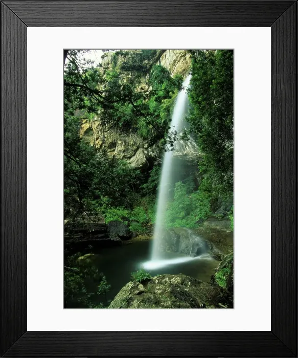 Framed Print : View. Gudu Falls. Royal Natal National Park Framed Print : View. Gudu Falls. Royal Natal National Park