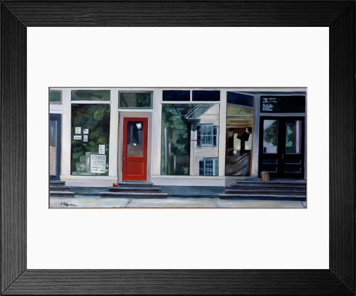 Framed Print : Storefront Reflections by Kopilak