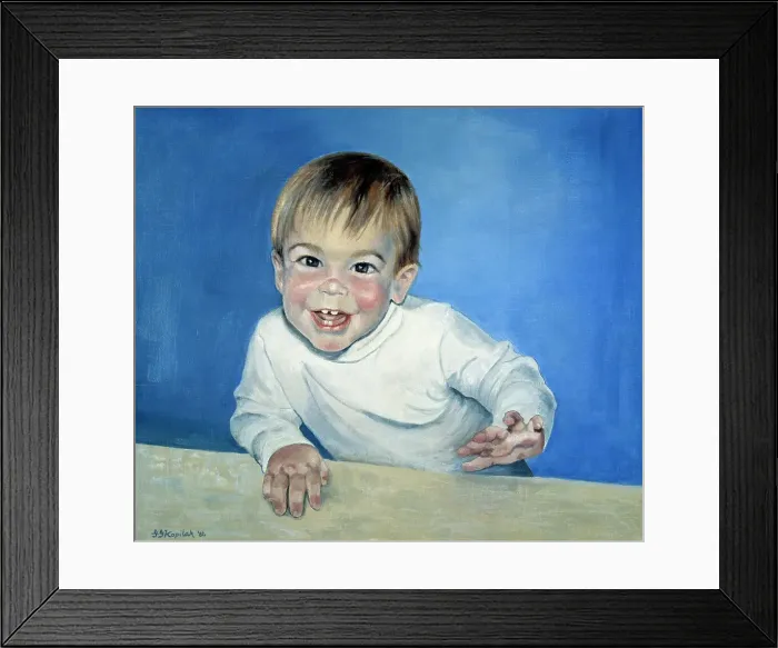 Framed Print : Branca Portrait by Kopilak