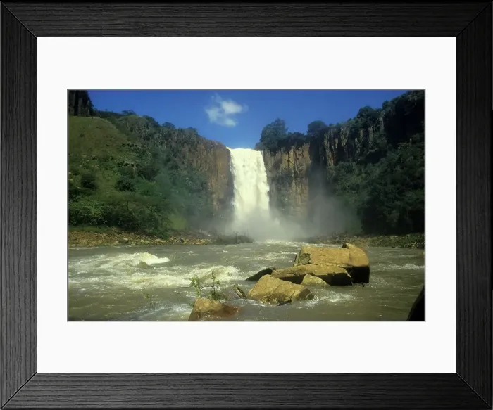 Framed Print : Howick Falls. Howick. KwaZulu-Natal. South Africa Framed Print : Howick Falls. Howick. KwaZulu-Natal. South Africa