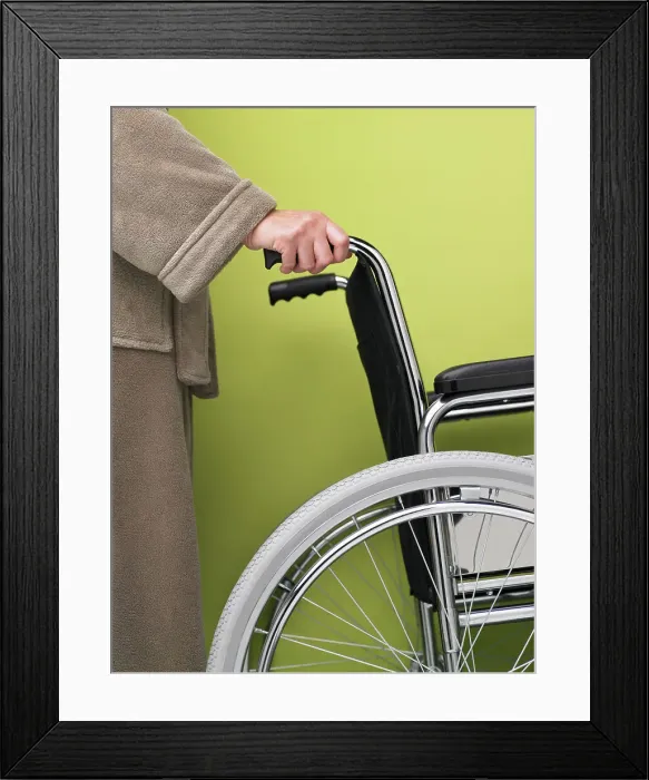 Framed Print : Wheelchair Framed Print : Wheelchair
