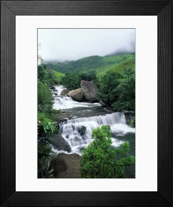 Framed Print : The Cascades at Royal Natal National Park