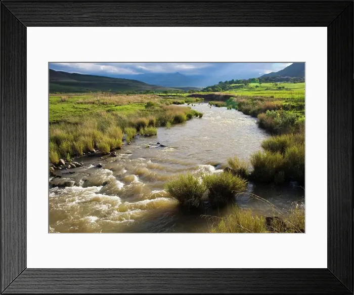 Framed Print : The Tugela River near Royal Natal National Park Framed Print : The Tugela River near Royal Natal National Park