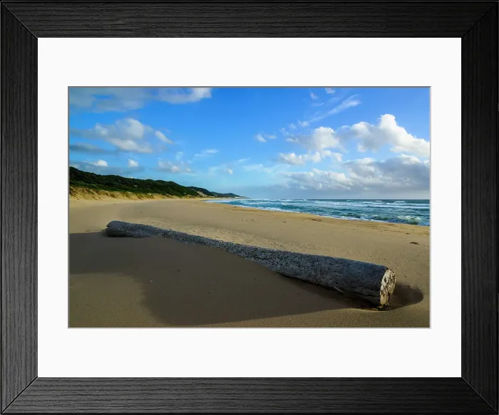 Framed Print : Mabibi. Seascape. Mabibi. Maputaland. KwaZulu Natal. South Africa