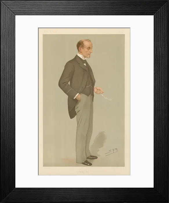 Framed Print : Anthony Hope Anthony Hope Hawkins Vanity Fair Series