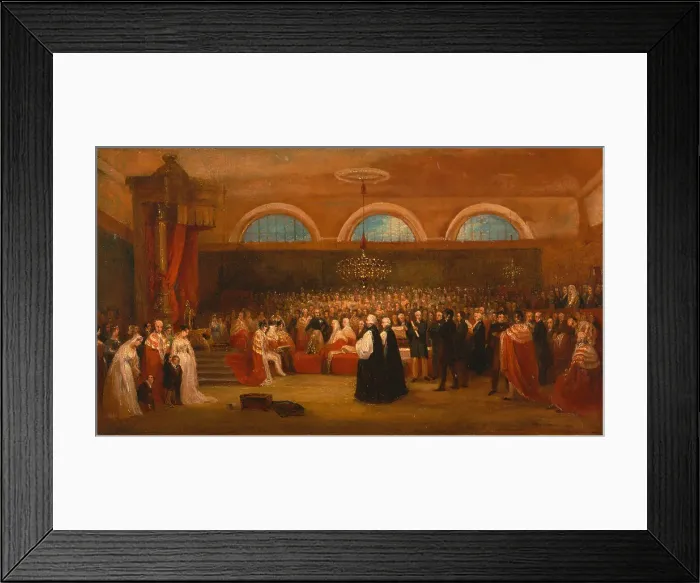 Framed Print : Passing Great Emancipation Act George Jones 1786-1869 Framed Print : Passing Great Emancipation Act George Jones 1786-1869