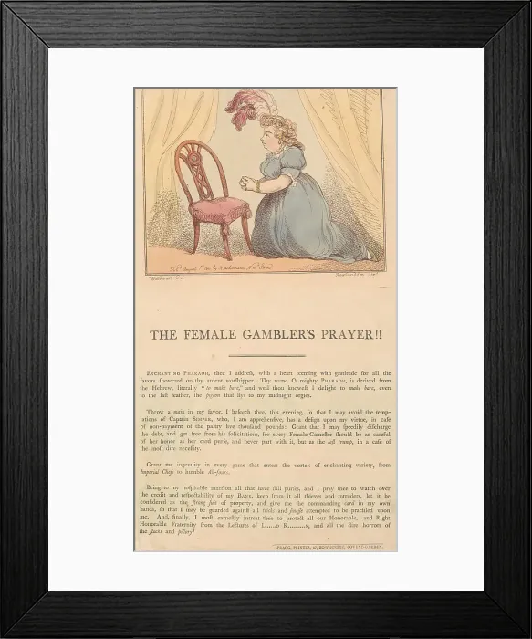 Framed Print : Prayers & Journals Woodward Active 1801-1802 Framed Print : Prayers & Journals Woodward Active 1801-1802