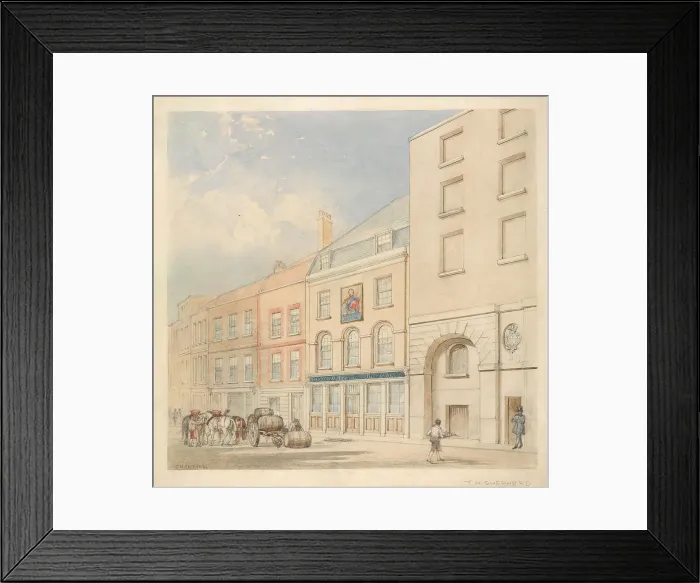 Framed Print : Prince Albert 11 Coopers Row Crutched Friars