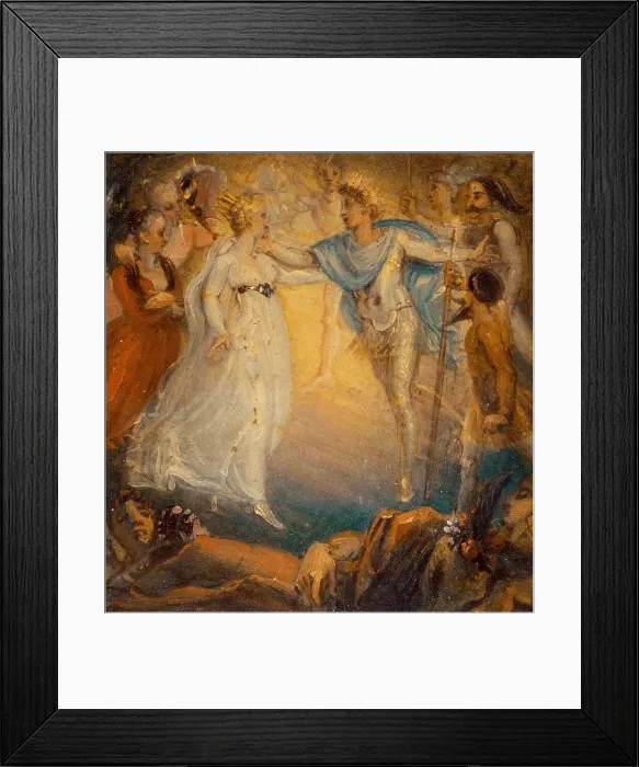 Framed Print : Oberon Titania Midsummer Night's Dream Act IV Framed Print : Oberon Titania Midsummer Night's Dream Act IV