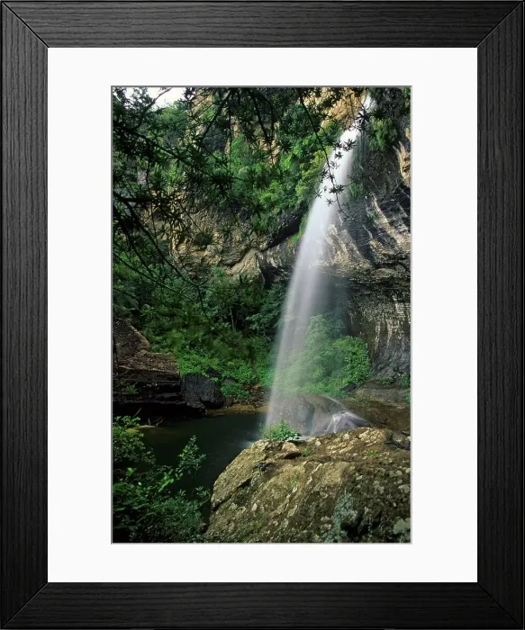 Framed Print : View. Gudu Falls. Royal Natal National Park Framed Print : View. Gudu Falls. Royal Natal National Park