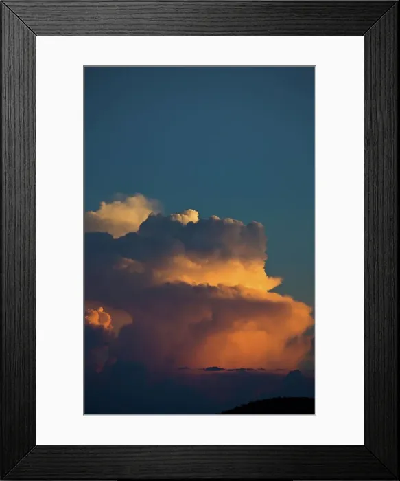 Framed Print : Storm clouds. Madikwe Game Reserve