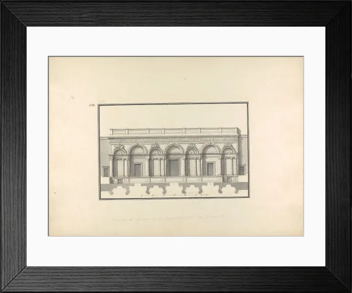 Framed Print : Reconstruction Proscenium Theater Hierapolis Framed Print : Reconstruction Proscenium Theater Hierapolis